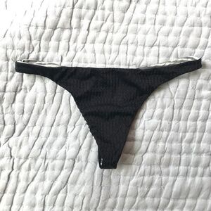 Rove Swimwear black bikini bottom size medium